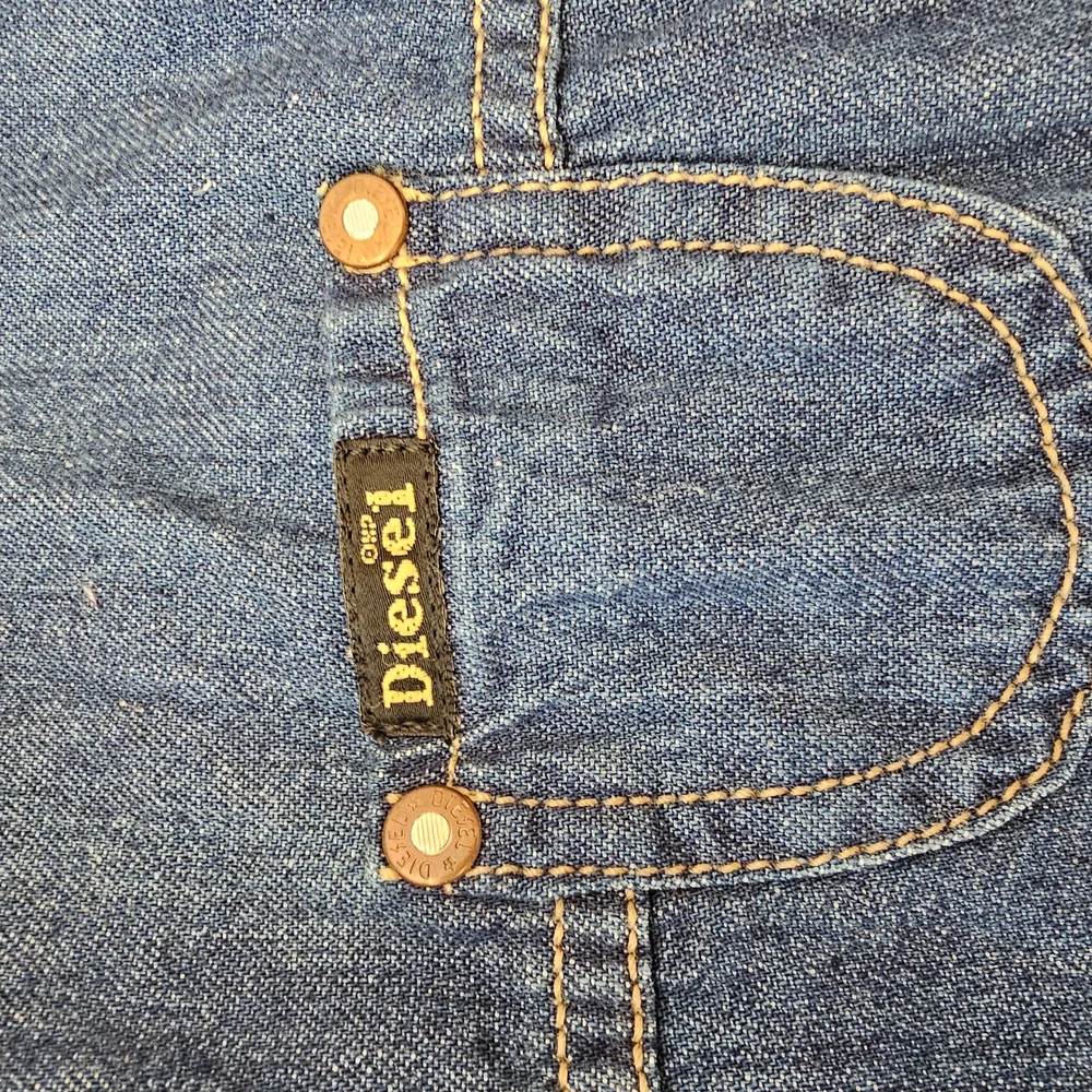 Diesel Vintage Indigo Denim Summer Mini Dress - Picture 4 of 6